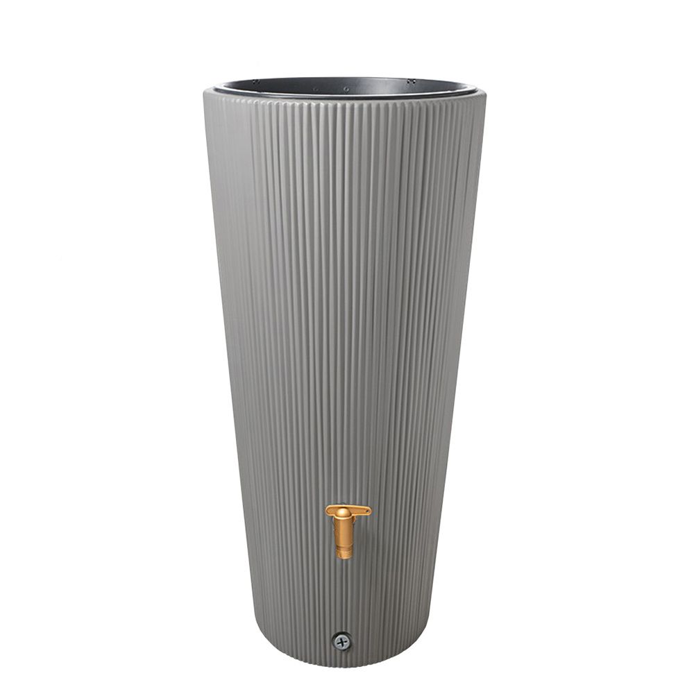 Garantia LINUS Regenton - 220 liter - Grijs - 2-in-1 - Met plantenbak