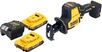 DeWalt DCS 369 D2 accu-reciprozaag 18 V borstelloos + 2x accu 2,0 Ah + oplader