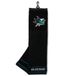 Team Golf NHL Geborduurde Golfhanddoek, Geruit Scrubber Ontwerp, Geborduurd Logo