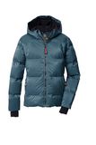 killtec Ksw 210 Grls Qltd Jckt meisjes Gewatteerd jack/jas in donslook met capuchon en sneeuwvanger