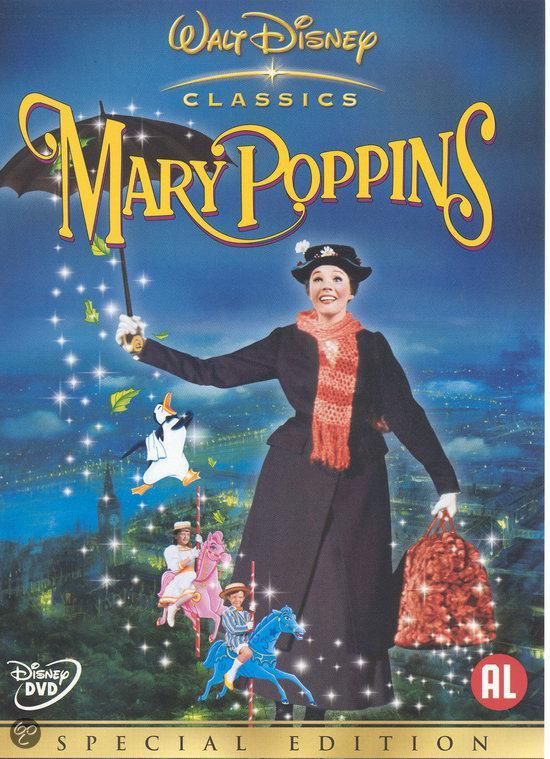 MARY POPPINS - DVD - Nederlands gesproken & ondertiteld