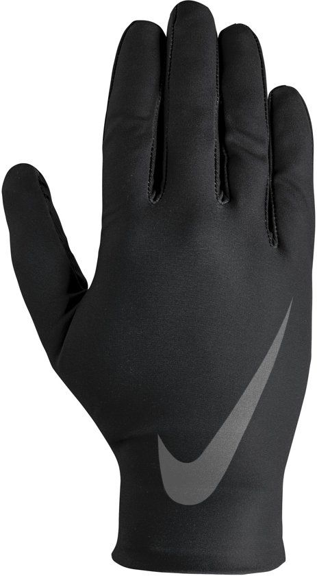 Nike Base Layer Men's Gloves Hardloophandschoenen - Grijs/Zwart