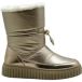 s.Oliver Bottes de neige aspect métallisé doré femme