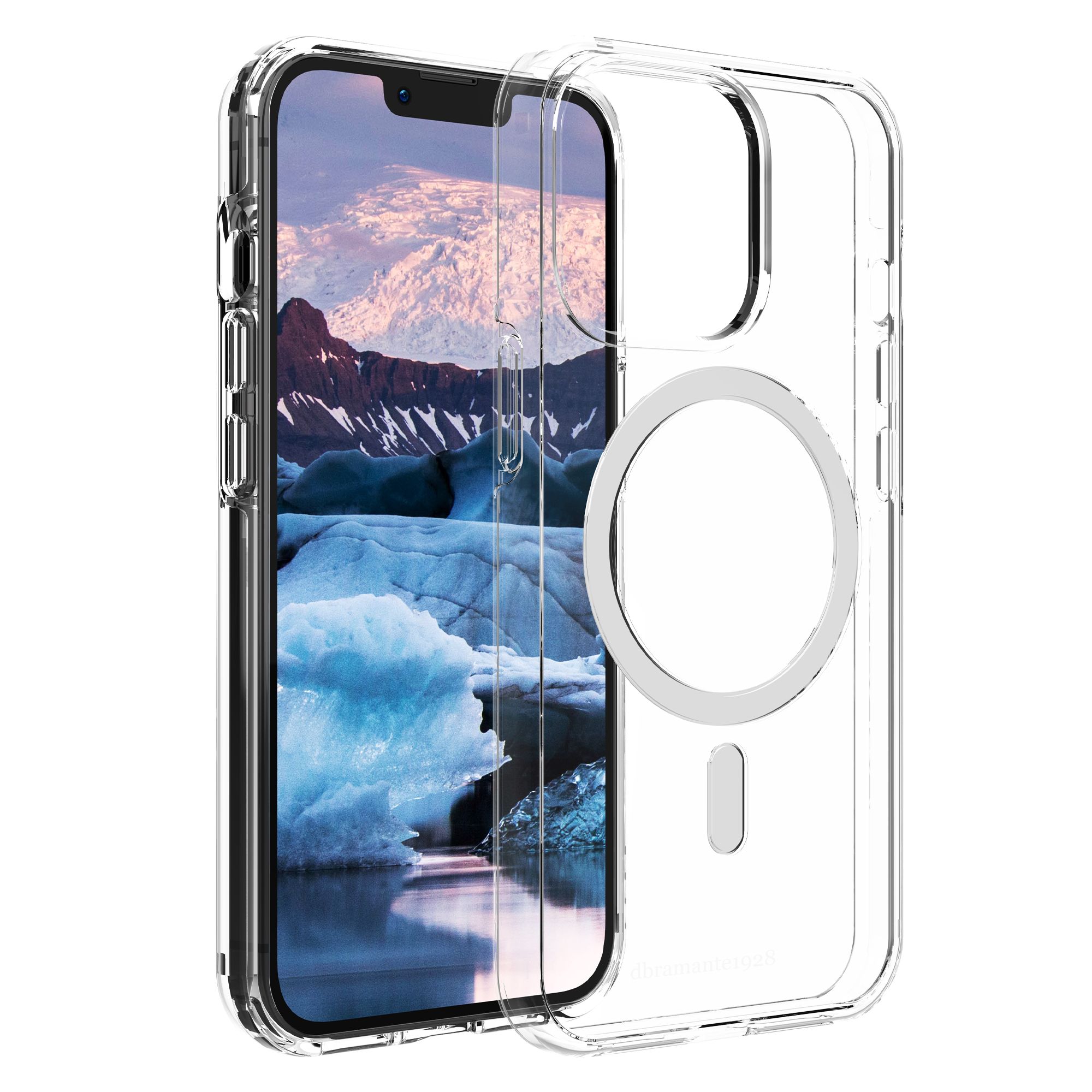 dbramante1928 Iceland Pro MagSafe Compatible iPhone 13 Case - Transparent