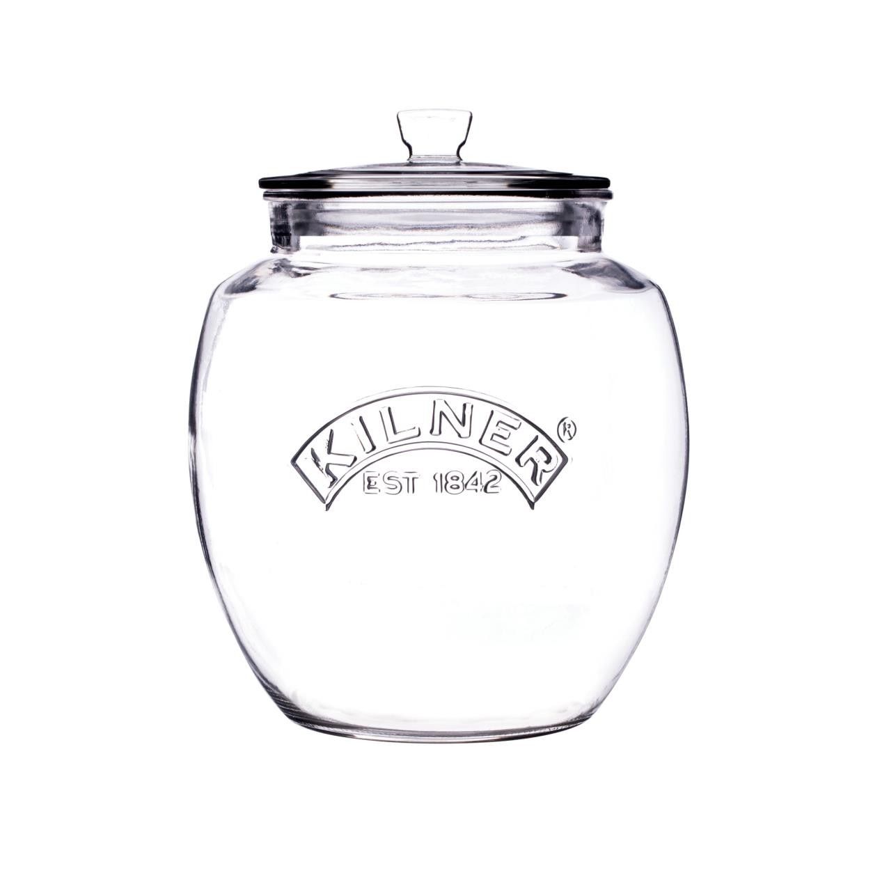 Kilner Universal Push Top Storage Jar - 2000 ml - Transparant