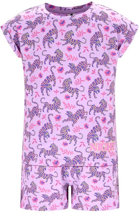B.Nosy Bikini Y602-5080 Roze Luipaardprint Maat 104