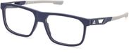 Adidas SP5076 092 blauw rechthoekig acetaat heren & dames medisch hulpmiddel brilmontuur