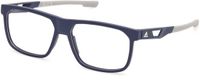 Adidas SP5076 092 bleu monture de lunettes médicale rectangulaire en acétate pour hommes et femmes
