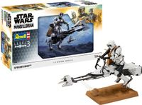 Revell Maquette Espace - 06786 Star Wars - The Mandalorian: Speeder Bike Plastique - 1:12 - Maquette