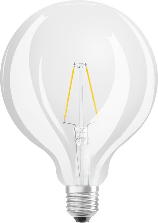 Osram LED Retrofit Classic E27 G125 4W 827 470lm Helder | Zeer Warm Wit - Vervangt 40W