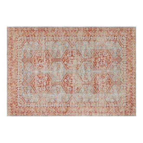 LOBERON Vloerkleed Incantaro rood/blauw