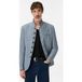 John Varvatos Redwood Veste - Coupe ajustée Multi Btn Clos Blue Mist Taille : 50 | Blazers Outlet | Homme | Bleu