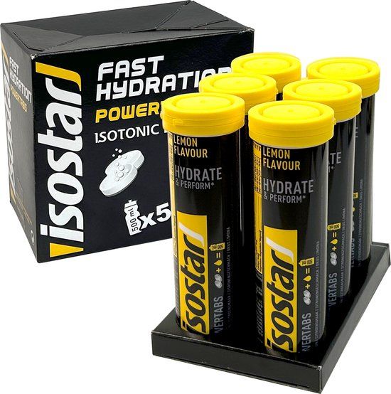 Isostar Powertabs Hydrate & Perform Citroen - 6 x 120ml - Sportdranken