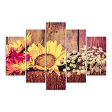 Best Seller Living Muurschilderingen set van 5
