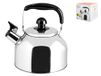 Home Acquablo waterkoker met pijp, metaal, grijs
