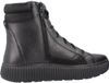 GEOX D GRAISY Zwart Leer Chukka Boots Vrouwen Maat 37