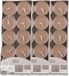 Merkloos Arti Casa Geurtheelichtjes - 30 stuks - Hout - Bruin - Wax/Paraffine - 3,5 uur