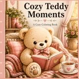 Cozy Teddy Moments Coloring Book: 50 Adorable Teddy Bear Scenes for Relaxing Coloring and Creative Joy