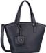 Gabor Layla Zip Shopper Dark Blue schoudertas