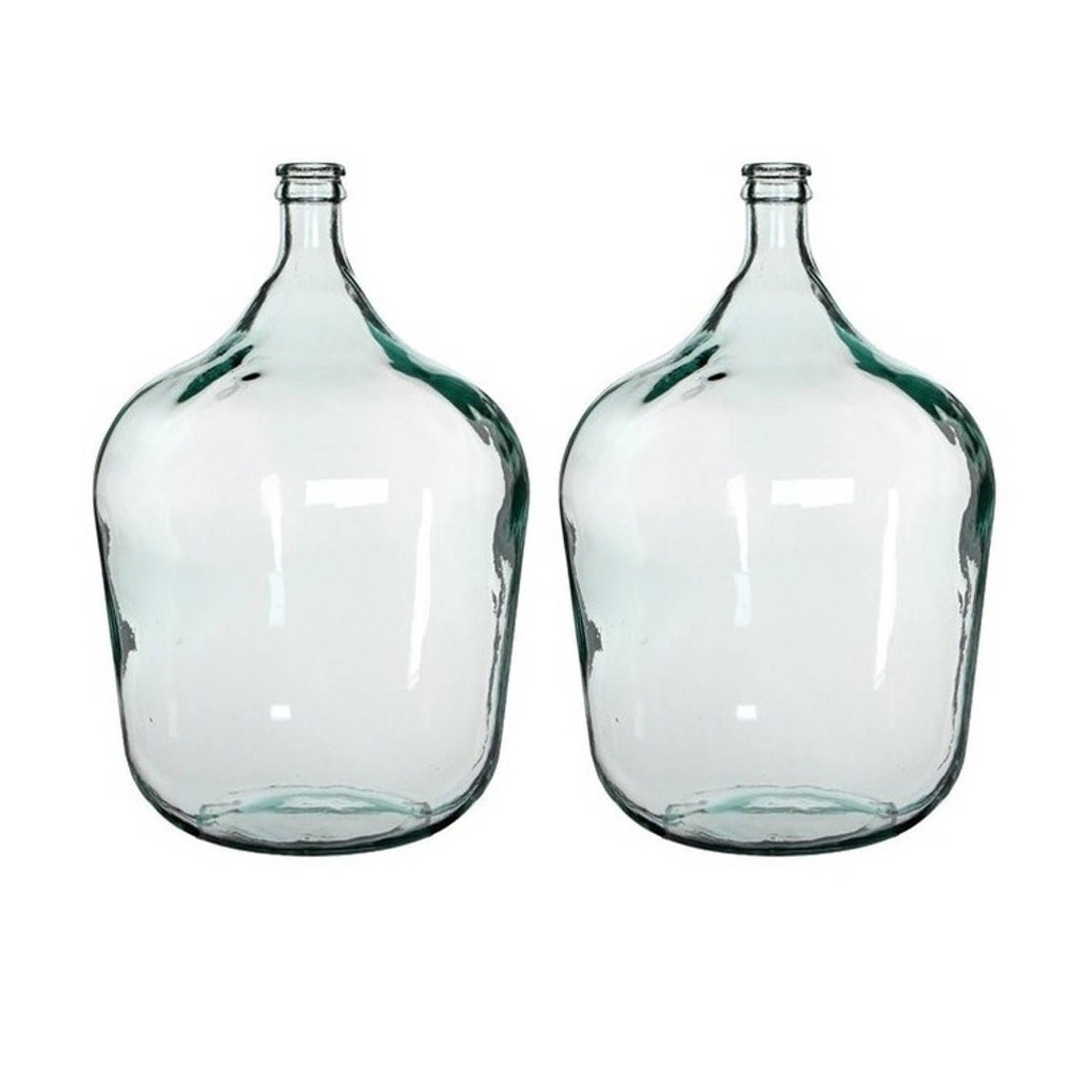 Mica Decorations Diego Vazen - 40x56cm - Transparant - 2 stuks