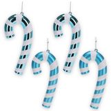 BeiJingLiangPinJiaZuoKeJiWenHuaFaZhanYouXianGongSi Boules de canne en sucre de Noël - 4 pièces