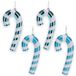 BeiJingLiangPinJiaZuoKeJiWenHuaFaZhanYouXianGongSi Boules de canne en sucre de Noël - 4 pièces