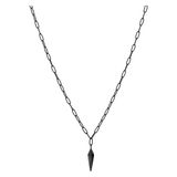 Liebeskind Berlin Liebeskind dames edelstalen ketting zwart