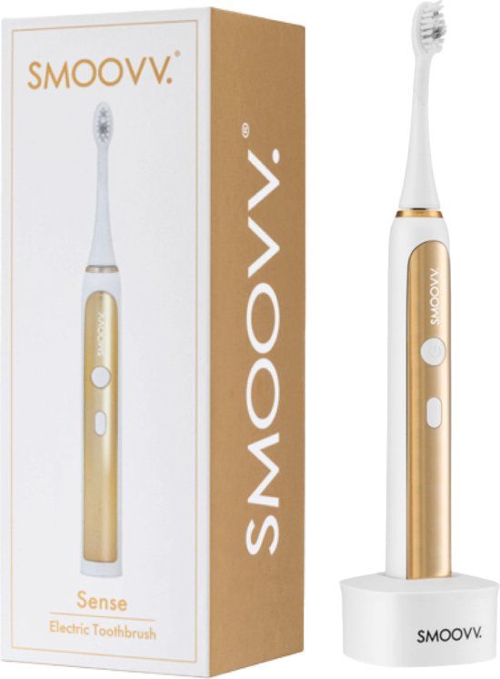SMOOVV Sense Elektrische Tandenborstel - Wit & Goud