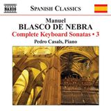 Keyboard Casals - De Nebra: Keyboard Music Volume 3 (CD)