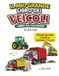IL MIO GRANDE LIBRO DEI VEICOLI: Libro da colorare per bambini 2-5 anni 100 disegni facili di camion, trattori e veicoli