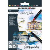 Eberhard Faber 558212 - Markeerstiften - 12 stuks - Meerkleurig
