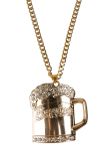 Coppens Icecat Ketting glas bier met tekst BRABO