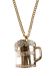 Coppens Icecat Ketting glas bier met tekst BRABO