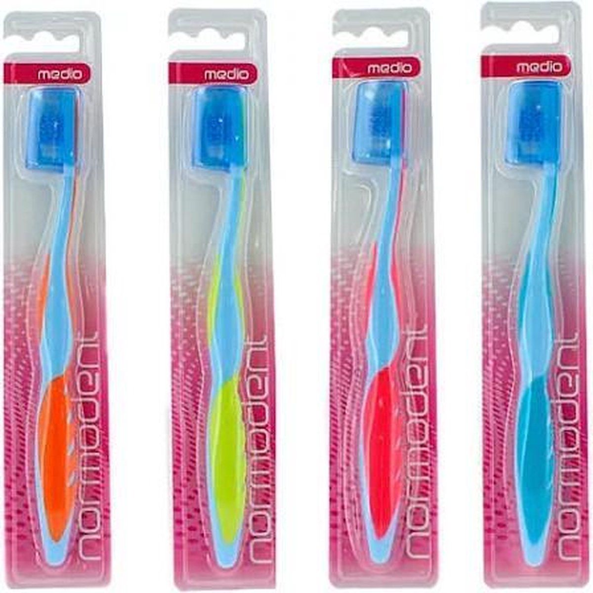 NORMON Normodent Medium Toothbrush - 8435232311808