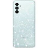Samsung Bedrukt siliconen hoesje compatibel met Samsung Galaxy A13 5G, Samsung Galaxy A04S Lignes etoilees