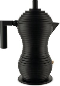 Alessi Pulcina Percolator - 1 kops - Matzwart - Aluminium