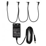 Gear4music 3 Way Daisy Chain Cable and 9V Power Supply