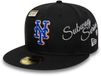 NEW ERA CAP S.A.S Snapback Pet New York Mets 59 Fifty MLB Subway Zwart/Multikleur Unisex Volwassenen One Size