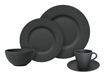 Villeroy & Boch Manufacture Rock Set combiné 20 pièces Porcelaine Noir
