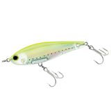 Yo-Zuri 3D Inshore Twitchbait Slow Sinking Lure, Chartreuse, 90 mm
