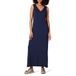 Amazon Essentials Dames Jersey V-hals Tank Maxi Jurk