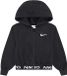 Nike Essentials Full-Zip Hoodie Schwarz Kinder 122