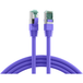 Patchkabel RJ45 Patchkabel Cat.6A S/FTP LSZH, violett 10m - 1 VPE = 5 Stück