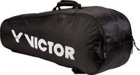 Victor Double Thermo Racket Bag 9150 Black Badminton Polyester 3 Compartments Duffel Bag M