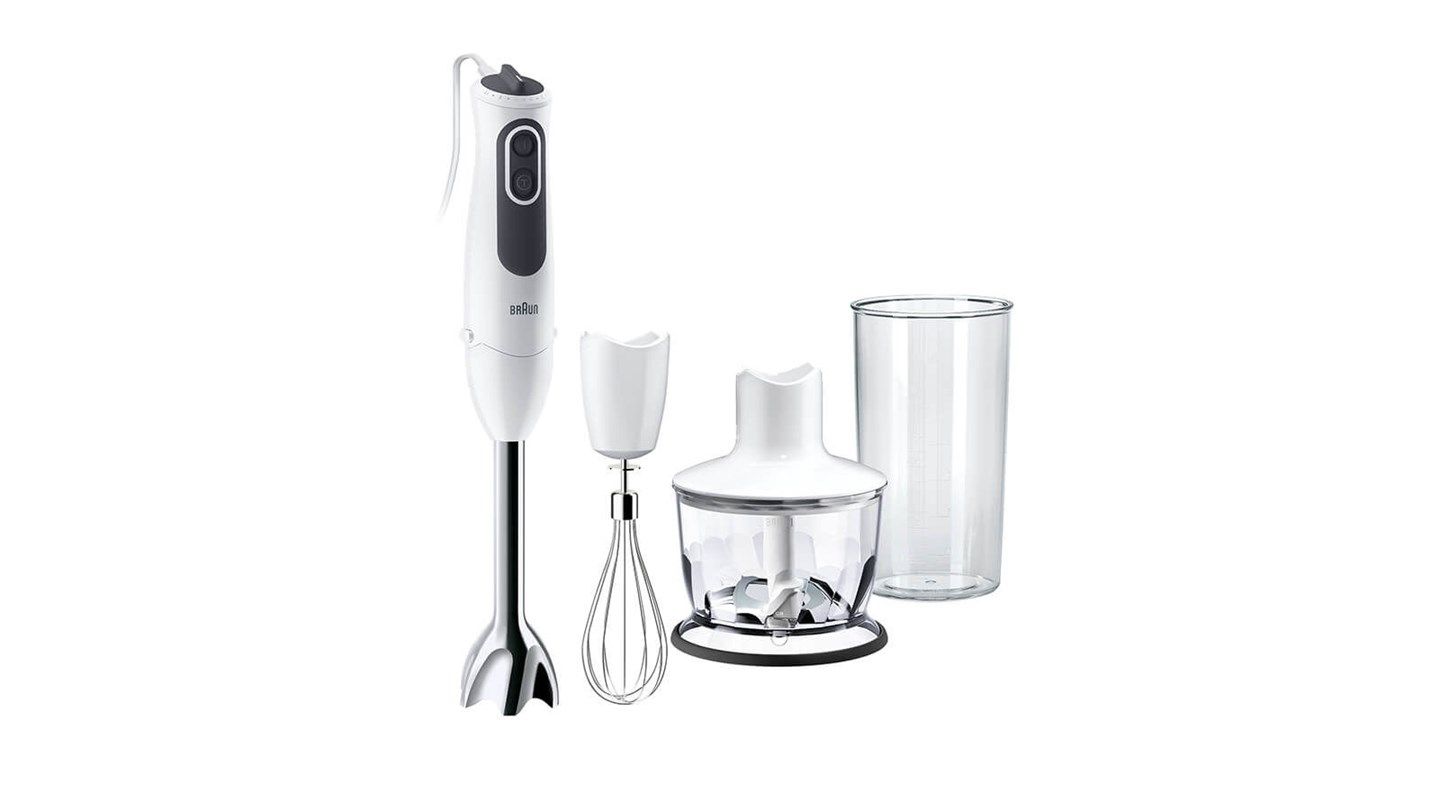 Braun MQ 3135 WH Sauce Staafmixer - Zwart/Wit