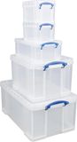 Really Useful Box Transparante Opbergbox 64 liter