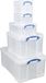 Really Useful Box Transparante Opbergbox 64 liter