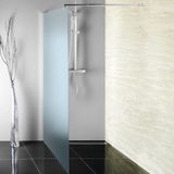 Sapho Inloopdouche Walk-In 100x190 cm met Muurprofiel Helder Glas