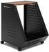 Trojan Pro Teneo 13U Wheeled Studio Rack Unit, Cherry