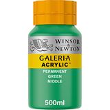 Winsor & Newton Galeria Acrylverf - Permanent Green Middle - 500ml